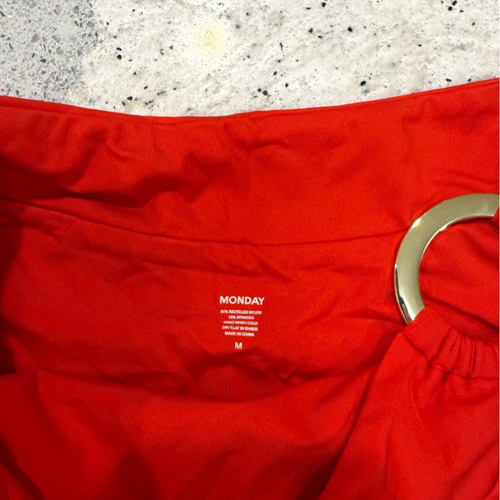 Monday Swimwear COSTA RICA BOTTOM - CHILI PEPPER Size medium - Picture 5 of 7